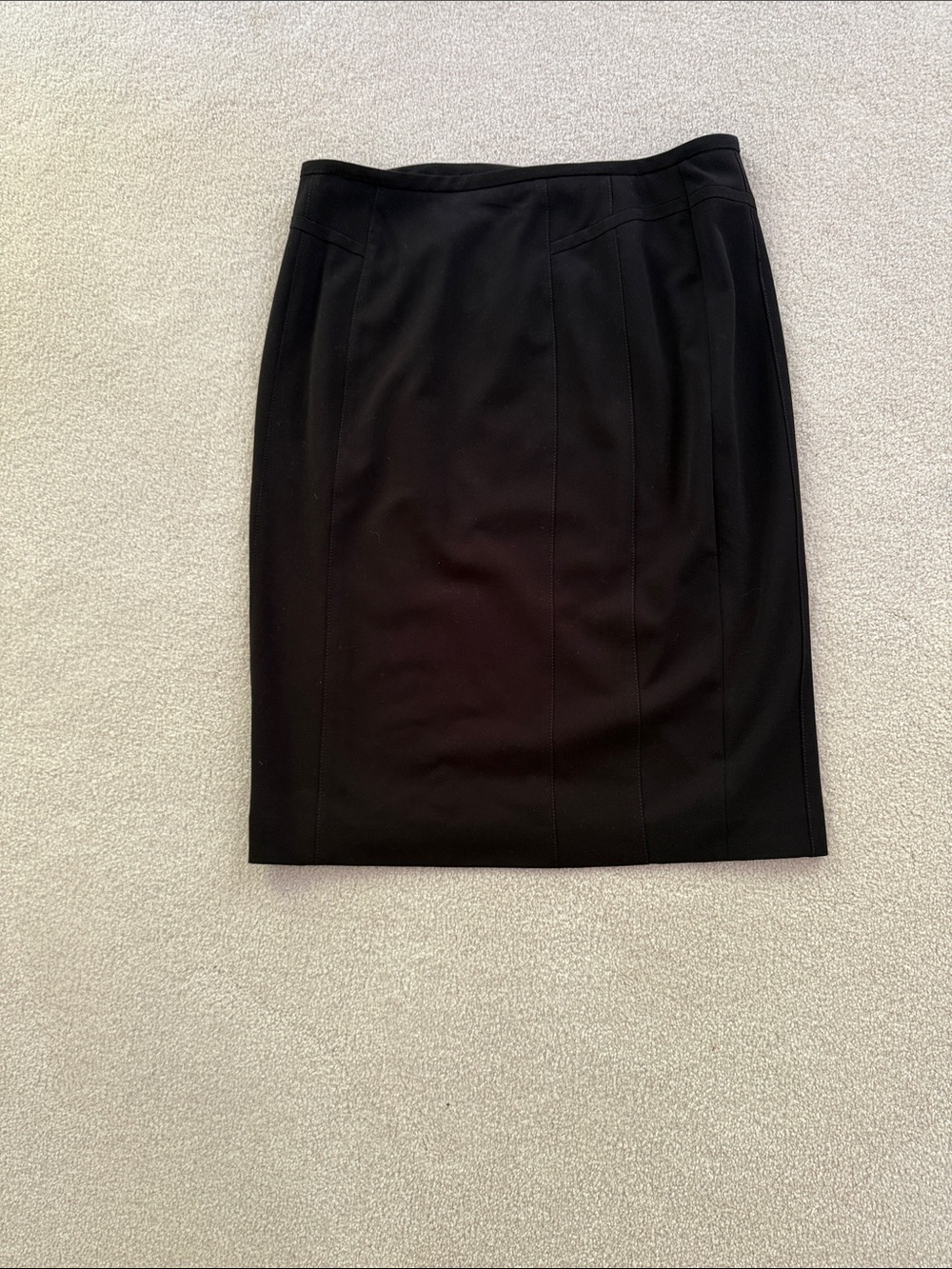 White House Black Market Black Tailored Pencil Skirt